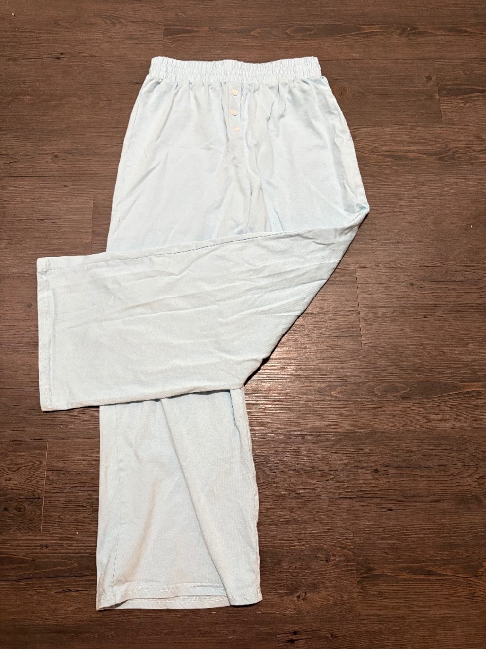 Fancy Ice Blue Boxer Pants M/L